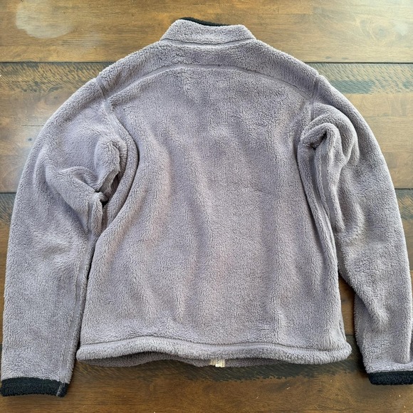 Patagonia Jacket Womens Small Gray Fleece Full Zip Made USA Outdoor Regulator - Picture 7 of 9